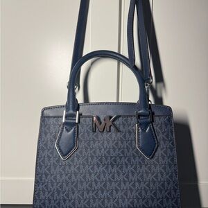 Michael Kors Blue Signature Tote Bag